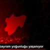 Yollarda bayram yoğunluğu yaşanıyor Yollarda bayram yoğunluğu yaşanıyor