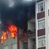 Doğal gaz sobası ev yaktı Doğal gaz sobası ev yaktı