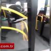İETT otobüsünde korku dolu anlar! Şoför yolculara bıçak çekti
