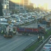 FLAŞ! FLAŞ! İstanbul trafiğini felç eden kaza