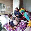 BUBYO öğrencileri, hastanede tedavi gören çocukları ... BUBYO öğrencileri, hastanede tedavi gören çocukları ...