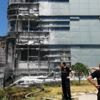 Lisede ders sırasında yangın çıktı Lisede ders sırasında yangın çıktı