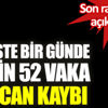﻿Virüste bir günde 18 bin 52 vaka. 281 can kaybı