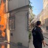 ﻿Doğal gaz tesisatında yangın