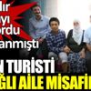 ﻿Japon turisti Elazığlı aile misafir etti