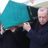 Cumhurbaşkanı Erdoğan, cenazeye katıldı