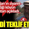 Erdoğan'ın ziyaret ettiği Kalemler köyü muhtarı açıkladı. Kredi teklif etmiş Erdoğan'ın ziyaret ettiği Kalemler köyü muhtarı açıkladı. Kredi teklif etmiş