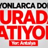 Antalya'nın susuz tarımı!