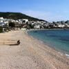Bodrum sahilleri sessizliğini koruyor Bodrum sahilleri sessizliğini koruyor