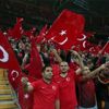 Türkiye-İzlanda maçından kareler