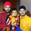 Galatasaraylı futbolcular küçük Asaf'la buluştu Galatasaraylı futbolcular küçük Asaf'la buluştu