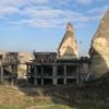 Peribacaları yanındaki otel inşaatına tepki