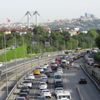 İstanbul'da boğaz köprülerinde trafik yoğunluğu