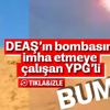 YPG'li terörist havaya uçtu YPG'li terörist havaya uçtu