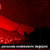 Günün ilk yarısında endekslerin değişimi Günün ilk yarısında endekslerin değişimi