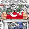 Leman'dan olay olacak Yarbay karikatürü Leman'dan olay olacak Yarbay karikatürü