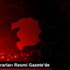 Atama kararları Resmi Gazete de Atama kararları Resmi Gazete de