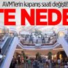 AVM'lerin kapanış saatine ramazan ayarı AVM'lerin kapanış saatine ramazan ayarı