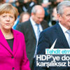 HDP aşığı Alman Cumhurbaşkanı Gauck'tan Türkiye'ye tehdit