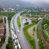 Kaza TEM otoyolu Ankara istikametini kilitledi Kaza TEM otoyolu Ankara istikametini kilitledi
