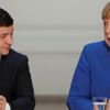 Zelenskiy, Merkel ile telefonda görüştü