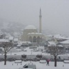 Kosova'yı beyaz örtü kapladı İZLE