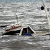 Samsun'da balıkçı teknesi alabora oldu Samsun'da balıkçı teknesi alabora oldu