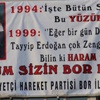 Yıl 1994... MHP, Erdoğan'ın sözünü pankart yaptı