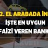 Sahibinden 0 ve 2. el arabada indirim: İşte en uygun faizi veren banka ve taşıt kredisi hesaplaması! Faiz oranları yükseliyor Sahibinden 0 ve 2. el arabada indirim: İşte en uygun faizi veren banka ve taşıt kredisi hesaplaması! Faiz oranları yükseliyor