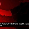 TFF Tahkim Kurulu, Sörloth un 2 maçlık cezasını 1 ... TFF Tahkim Kurulu, Sörloth un 2 maçlık cezasını 1 ...