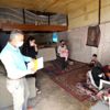 Van da barakada yaşayan Suriyeli aileye, belediye ... Van da barakada yaşayan Suriyeli aileye, belediye ...