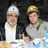 Taner Yıldız yeni yıla madencilerle birlikte girdi