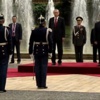 Erdoğan törenle karşılandı Erdoğan törenle karşılandı