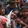 Binlerce Rohingyalı Müslüman, Bangladeş sınırında bekliyor Binlerce Rohingyalı Müslüman, Bangladeş sınırında bekliyor