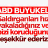 ABD Büyükelçiliği, Türkiye'ye teşekkür etti