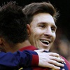 5-0'lık galibiyete Messi damgası 5-0'lık galibiyete Messi damgası