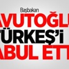 Başbakan Davutoğlu Tuğrul Türkeş'i Kabul Etti
