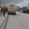 LPG kamyonunun çarptığı adam öldü