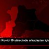 Öğrenciler Kovid-19 sürecinde arkadaşları için masa ...