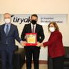 Tiryaki AGRO ya teşekkür plaketi Tiryaki AGRO ya teşekkür plaketi