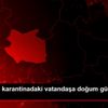 Çankırı da karantinadaki vatandaşa doğum günü sürprizi
