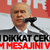 Bahçeli'den 'Birlikte Yürüyelim' Çağrısı Bahçeli'den 'Birlikte Yürüyelim' Çağrısı