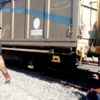 Askeri mühimmat taşıyan tren raydan çıktı Askeri mühimmat taşıyan tren raydan çıktı