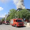 Denizli'de 112 istasyonunda korkutan yangın Denizli'de 112 istasyonunda korkutan yangın