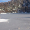 Sakarya'da göl dondu Sakarya'da göl dondu