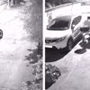 Motosikleti çalıştıramayınca iterek çaldı Motosikleti çalıştıramayınca iterek çaldı
