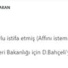 "Süleyman Soylu istifa etti!"