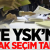 İşte YSK’nın taslak seçim takvimi İşte YSK’nın taslak seçim takvimi