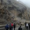 Hakkari- Van karayolunda heyelan