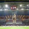 Galatasaray taraftarından derbi koreografisi